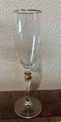 Various Champagne Flutes And Wine Glasses