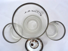 Vintage MCM Vitreon Queenn’s Lusterware ‘You, Me, Ours’ Coctail Set