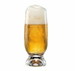 Crystalex Bohemian Lead-free Crystal Beverage Beer Glass «Gina» 11.8oz Set of 6
