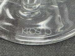KROSNO Footed Crystal Iced Tea Glasses ~ Set of 8