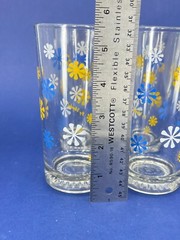 4 Vintage 5.5″ Vidosa Venezuela Water Glasses designed by Vondel Glasses Tumbler