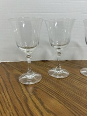ROYAL BAVARIAN CRYSTAL Wine Water Glass Stemware Set Of 3