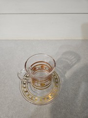 Vintage «Red Kitchen» Glassware Set In Original Box Retro 12 Piece
