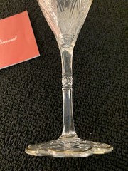 6 Red Wine Glasses Model Elbeuf Crystal From Baccarat (Price Per Unit)