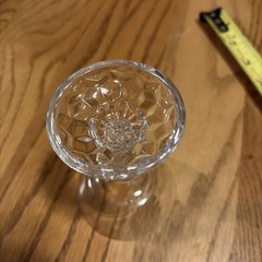 Fostoria American Lady Clear Glass 4″ tall Liquor Cocktail Vintage USA
