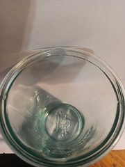 Tequila Herradura Aqua Blue Rocks Glass 1-Piece Horseshoe Barware