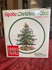 Spode Christmas Tree Highball Glasses