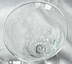MCB35 by McBride Water/Wine Glasses Set Of Two 7 1/2″ Tall with 8oz Capacity