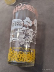 Vintage Hazel Atlas “Americana” Series Drinking Glasses Set Of 5. P5