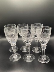 Rogaska Crystal Gallia Cordial Glasses 5″ – Set of 6