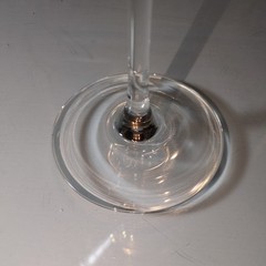 WATERFORD Marquis POLKA DOT AQUA MARTINI GLASS, Cut & Blown Crystal, 7 5/8″