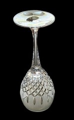 Set Of 2 Mikasa Crystal Coventry VT200 Wine Glasses 8-5/8” Tall Excellent