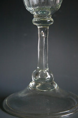 ANTIQUE 18TH CENTURY BELGIAN LIEGE WINE GLASS – CIRCA 1730