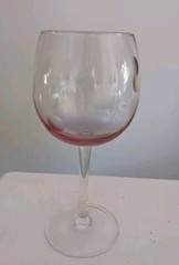 Waterford Marquis POLKA DOT Balloon Wine Glasses – Set/3 – Green, Pink, Blue