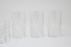 Godinger Dublin Double Old-Fashioned and Highball Glasses, Set of 7