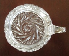 EAPG McKee PRES CUT Aztec Pinwheel Punch Cup 2 1/4″ 1909