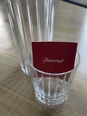 Baccarat Harmonie Crystal Decanter 750ml + 4 Double Old Fashioned Glasses