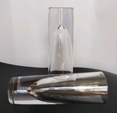 Leonardo Gelli Grappa Italian Weighted Heavy Bottom Highball Glassesb7″ Set Of 4