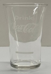 Small Vintage «Drink Coca-Cola» Glass – 3 3/4″ x 2 1/2″