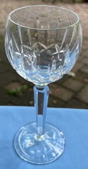 Set of TWO Waterford Crystal Kildare Hock Wine Goblets Glasses