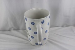 Susan WInget Feed & Seed Polka Dot Pitcher Urban Farmhouse Blue
