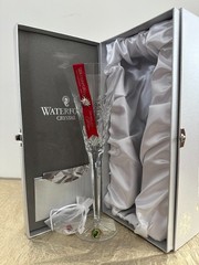 WATERFORD SNOWFLAKE WISHES 2011 JOY FLUTE NIB w/tags # 154357