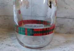 Vintage Libbey House of Lloyd Christmas theme Carousel Glasses (Set of 3)