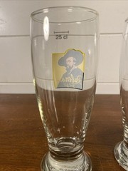 2 Rubens 6.5” Pilsner Glasses Toledo Museum of art 1994 Collectors Edition E.C.