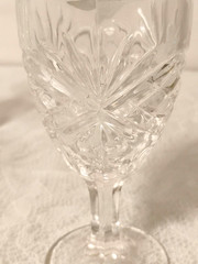 Set of 6 Open Box Shannon Dublin Clear Crystal 3oz Cordial Glasses by Godinger