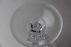 Set of 5 Royal Leerdam Netherlands Pattern Water Goblets