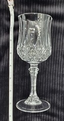 Cristal d’Arques Durand Longchamp Lead Crystal Wine Goblets Set of 3 Replacement