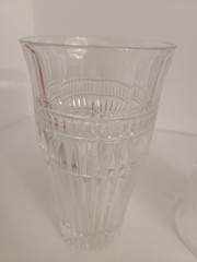 Set Of 2 Mikasa Titan Crystal 12 oz High Ball Glasses 6”