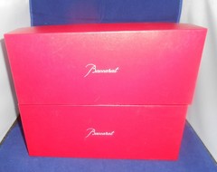 Baccarat Jupiter Champagne Flutes – Set of 2 – New in Box – Made in France