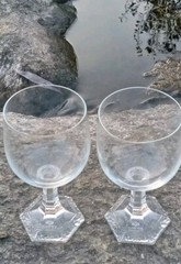 Set Of 2 «Maria» by Rosenthal Group Germany «Cassic Rose» Goblets