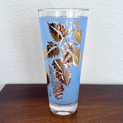 Vintage Mist by Bartlett Collins High Ball Tumbler Glass 12 oz Blue Replacement