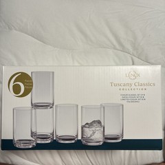 BRAND NEW Lenox Tuscany Classics Collection 6 Pcs Cooler Glasses Set(With Box)