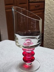 Retro Designer Stemware Glass/Vase/Candleholder
