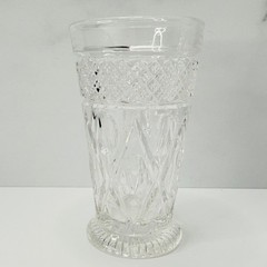 💠 Imperial Glass Cape Cod Clear Flat Juice Tumblers — Set of 4