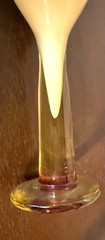 MICHAEL NOUROT Art Glass Goblets Each SIGNED 8″H