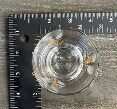 Vintage Libbey Gold Wheat Leaf Spray Glasses – Set of 8 MCM Gold-Rim Tumblers