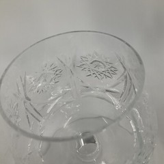 Brandy Cognac Snifter Echt Bleikristall Handgeschliffen Germany 3.25 Etch Set 3