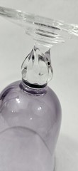 3 Cristal D’Arques-Durand Casual Setting Amethyst Water Goblets 14oz.