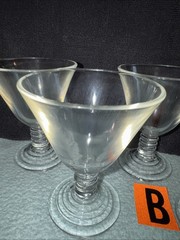 Anchor Hocking Manhattan Cocktail Goblets Set of 4 Anchor Hocking Glass Co. B