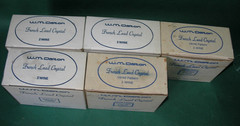 Lot of 10 W.M. Dalton French 24% Lead Crystal Unit No. 2 Wine Glasses (10) Boxes