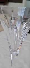 VILLEROY & BOCH COLONNADE Pair(2) – 8 3/8″ Crystal Water Goblets EUC!
