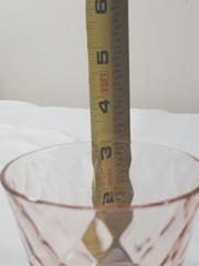 Jeanette Chantilly Pink Old Fashioned Style Glasses Set Of 6