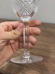 Waterford Crystal Colleen Tall Stem 6.5” Claret Wine Glass – Set of 2 Excellent