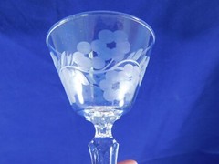 Set of 4 Libbey Rock Sharpe Glenmore Stem #3001 Liquor/Cocktail Glasses 5 5/8″