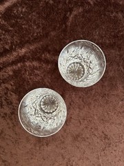 2 Waterford Cut Crystal Lismore 5 Inch 12 oz Flat Tumbler(s) Rounded Base