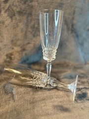 Cherbourg #4 French Lead Crystal Parfait Glasses | Set of 2 | Elegant Stemware